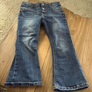 Zara girls wide leg jeans